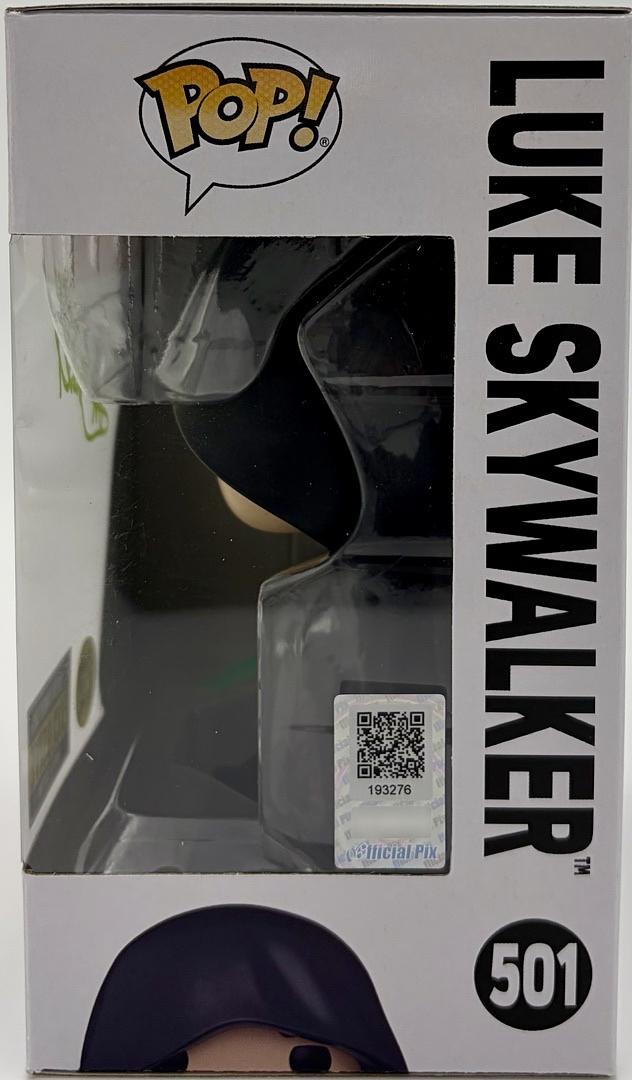 Mark Hamill Signed "Exclusive" Luke Skywalker Funko Pop #501 (Star Wars) -  Official Pix COA