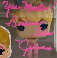 Barbara Eden Signed Funko Pop #965 "Jeannie" (I Dream Of Jeannie) w/Quote and Character Name - JSA COA