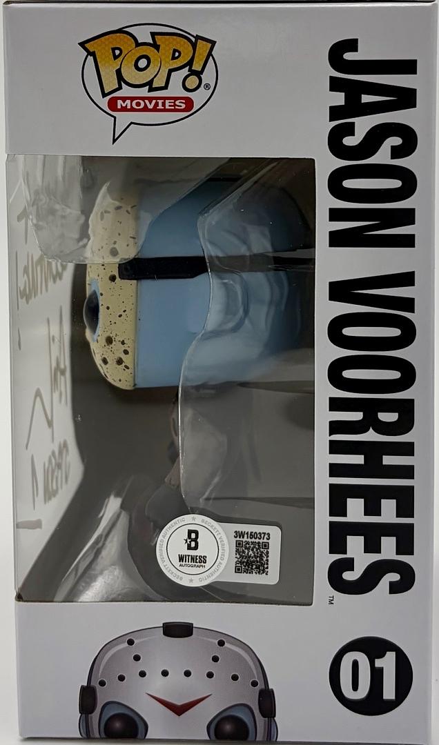 Ari Lehman signed Funko #01 w/quote (Friday the 13th) - Beckett COA