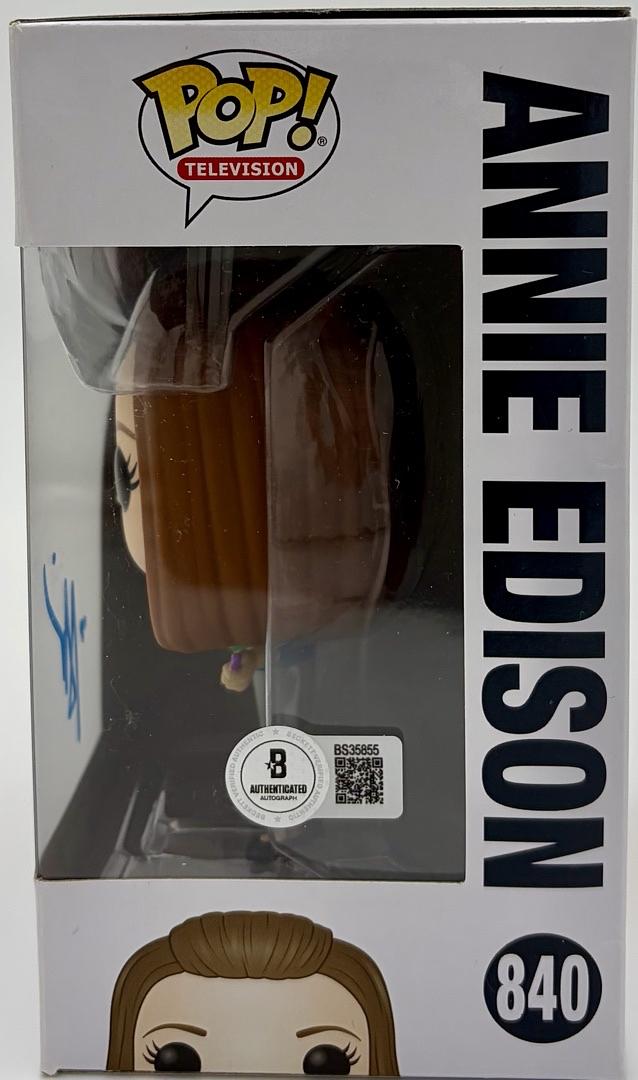 Alison Brie Signed Funko Pop #840 "Annie Edison" (Community) - Beckett COA