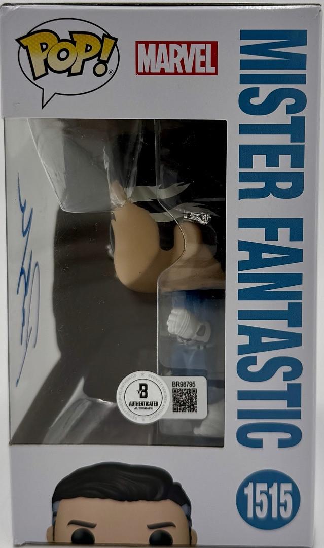 Pedro Pascal Signed Funko Pop #1515 "Mister Fantastic" (Fantastic Four) - Beckett COA