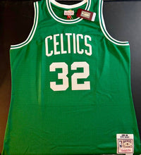 Kevin McHale Signed Mitchell & Ness Celtics Green Jersey - Beckett COA