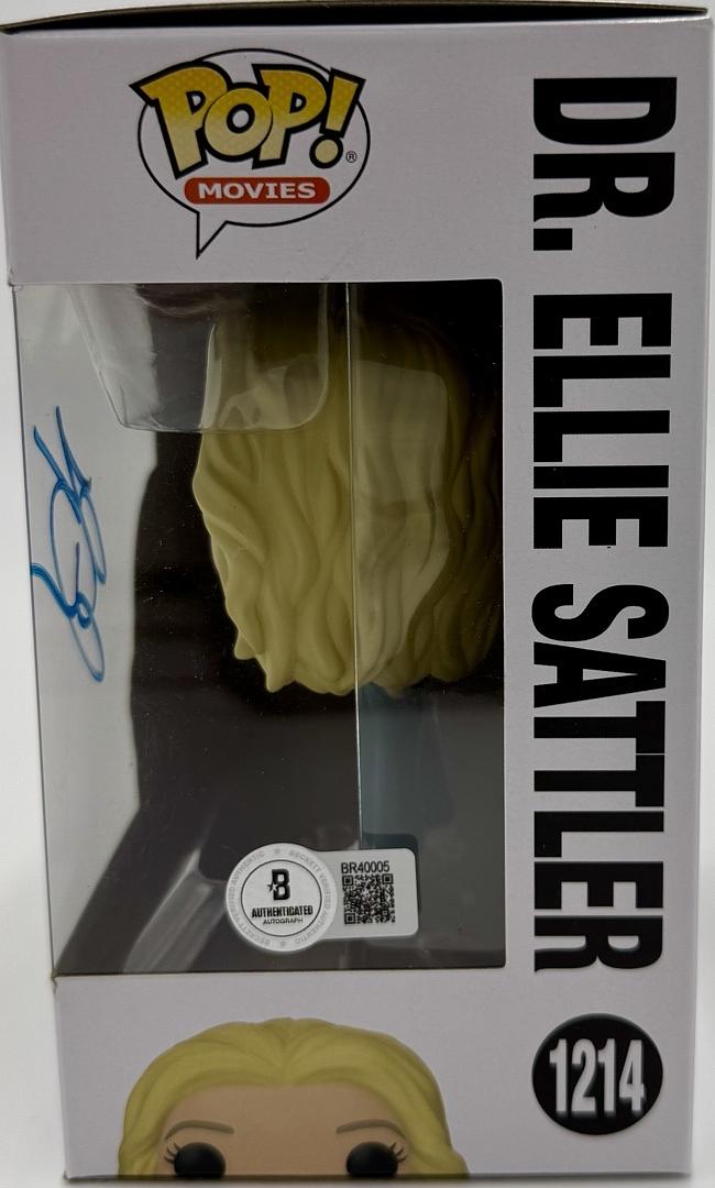 Laura Dern Signed Funko Pop #1214 "Dr. Ellie Sattler" - Beckett COA #03