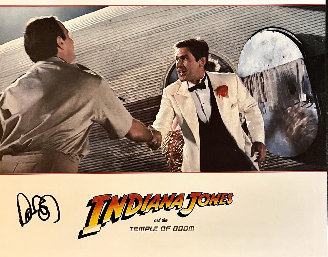 Dan Akroyd Rare Signed 11x14 (Indian Jones and the Temple of Doom) - ACOA COA