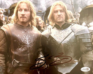 Sean Bean Signed 8x10 Photo (Lord of the Rings) - JSA COA