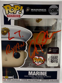 Alec Baldwin signed U.S. Marines Funko (USMC) w/ Lt. Ryan inscription - Beckett COA *RARE*