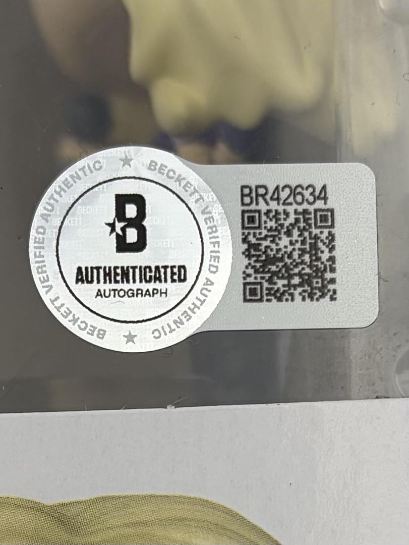 Miley Cyrus Signed Funko Pop #1347 (Hannah Montana)  - Beckett COA