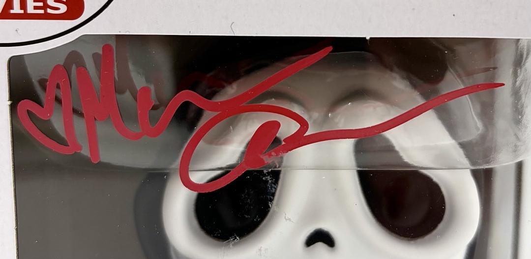 McKenna Grace signed "Ghost Face" Funko #1607 (Scream) - OC Celebrity Marketing and JSA COA