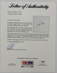 Joe Biden signed "withdrawal" letter - PSA/DNA LOA ***RARE***
