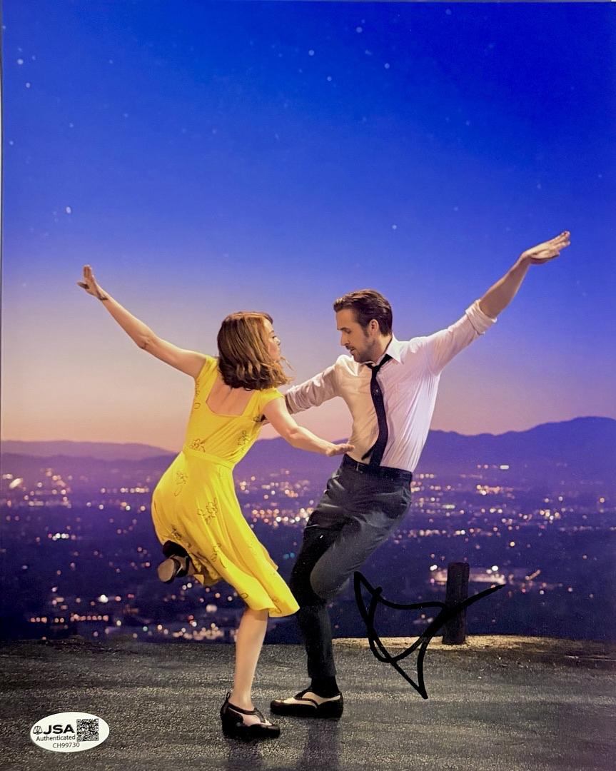 Emma Stone Signed 8x10 Photo (La La Land) - JSA COA