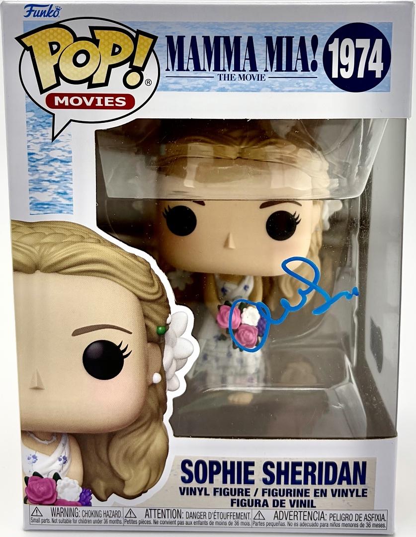 Amanda Seyfried signed Funko #1974 (Mama Mia) - Beckett COA