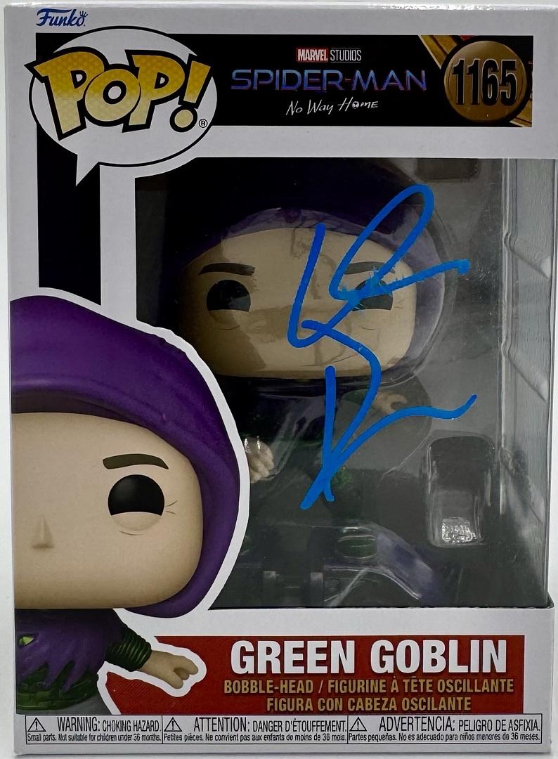 Willem Dafoe Signed Funko Pop #1165 Green Goblin (Spider-Man)  - Beckett COA