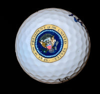 Gerald Ford signed Presidential Seal golf ball *RARE* - R&R Auctions COA