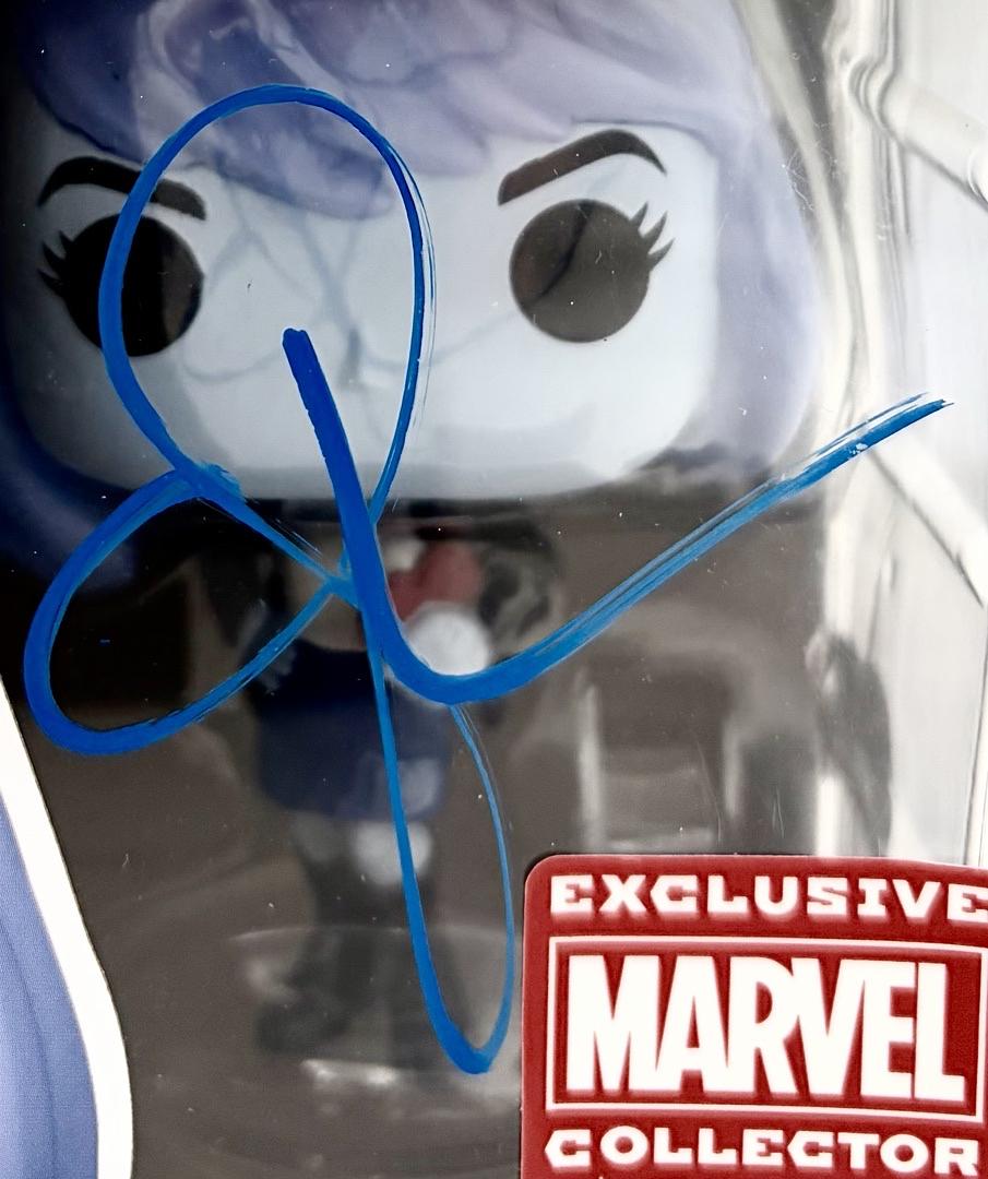 Emma Stone signed Funko #1356 "Gwen Stacy" - Beckett COA