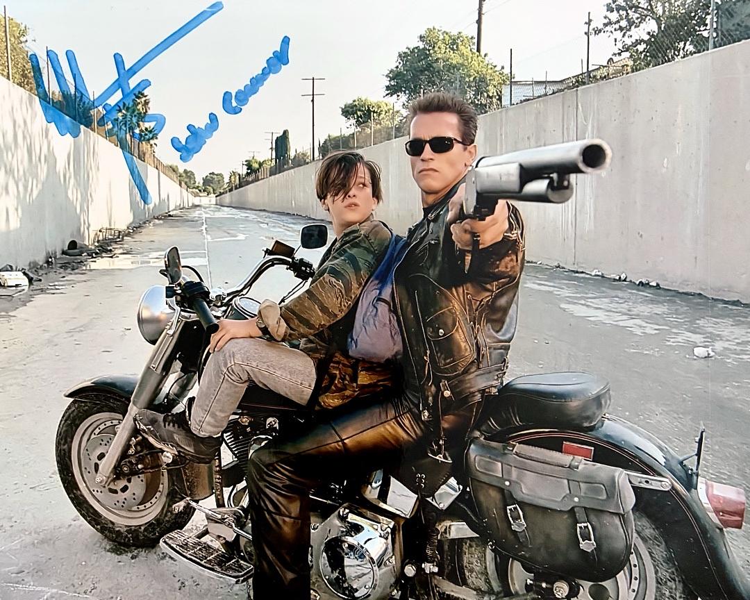 Edward Furlong signed 8x10 w/character name (Terminator 2) - JSA COA