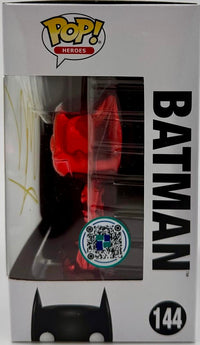 Christian Bale Signed Funko Pop #144 (Batman)  - Beckett COA