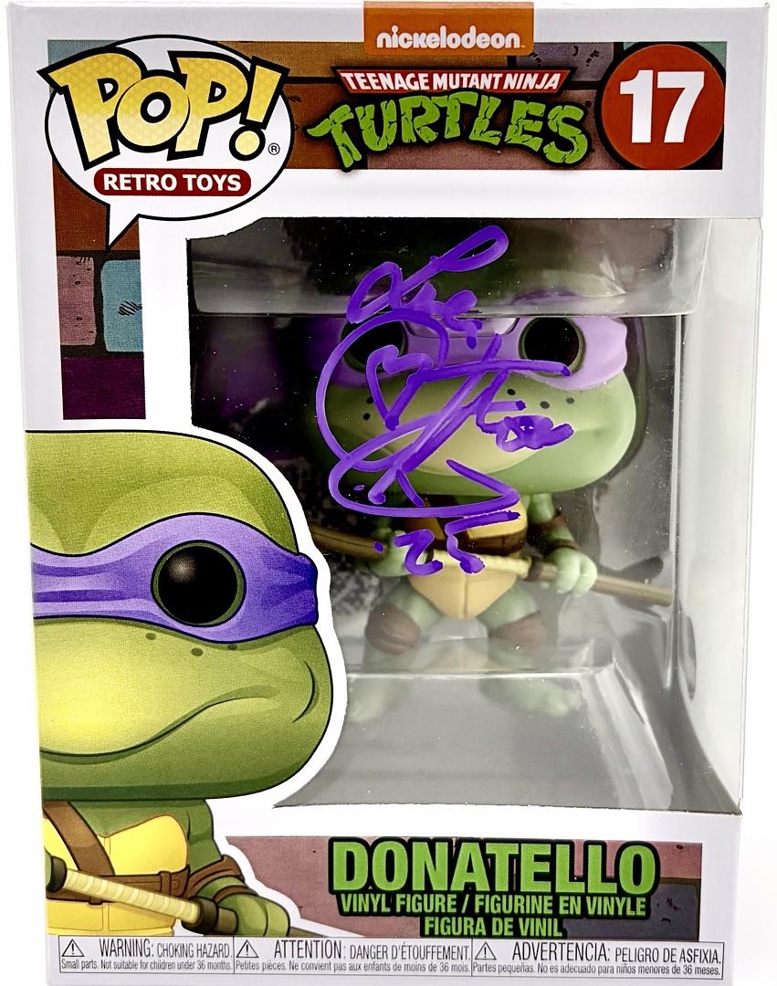Corey Feldman signed "Donatello" Funko #17 (TMNT) - Beckett COA