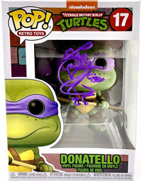 Corey Feldman signed "Donatello" Funko #17 (TMNT) - Beckett COA