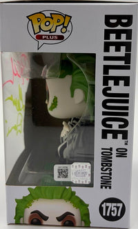 Alec Baldwin and Geena Davis signed Funko #1757 (Beetlejuice) - OC Celebrity Marketing *RARE*