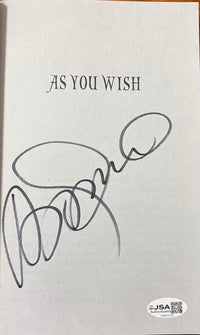 Cary Elwes signed paperback book "As You Wish" - JSA COA