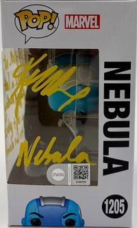 Karen Gillan Signed Funko Pop #1205 "Nebula" (GOTG) w/long quote - SWAU COA