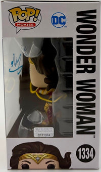 Gal Gadot Signed Funko Pop #1334 Wonder Woman (The Flash) - Celebrity Authentics COA