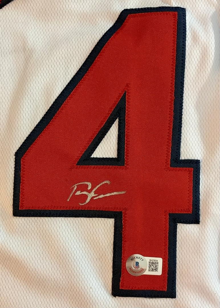 Terry Francona signed Red Sox jersey - Beckett COA