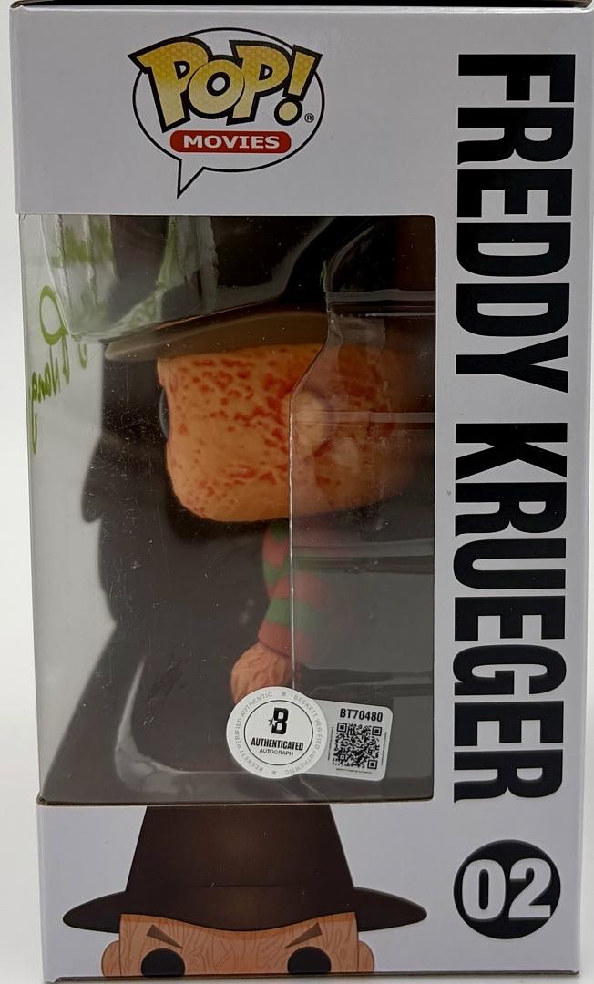 Heather Langenkamp signed "Freddy Krueger" Funko #02 - Beckett COA