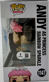 Chris Pratt Signed "Andy" Funko #1147 (Parks & Recreation) - Beckett COA