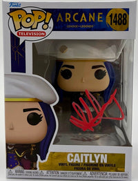 Katie Leung Signed "Caitlyn" Funko Pop #1488 (Arcane) - SWAU COA