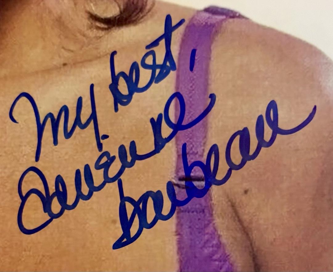 Adrian Barbeau sexy signed 11x14 (The Fog/Swamp Thing) - JSA COA