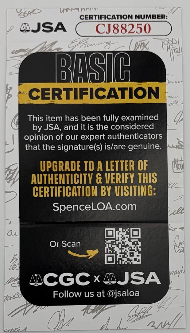 Casper VanDien signed "Johnny Rico" Funko #735 (Starship Troopers) - JSA COA