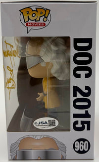 Christopher Lloyd Signed Funko Pop #960 "Doc Brown" (Back To The Future) - JSA COA