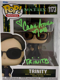 Carrie Anne Moss Signed Funko Pop #1173 "Trinity" (Matrix) - JSA COA