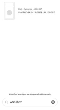 Julie Benz signed 8x10 (Dexter) - PSA COA