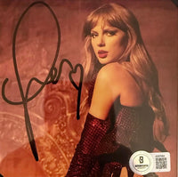 Taylor Swift matted, signed "Life of a Showgirl" CD Insert Photo 3 - Beckett COA