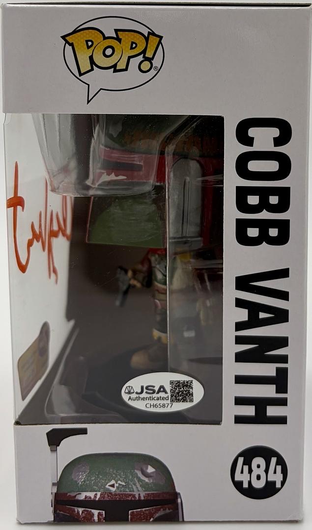 Timothy Olyphant Signed Funko Pop #484 "Boba Fett / Cobb Vanth" (Star Wars) - JSA COA