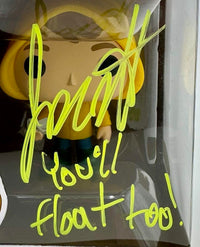 Jackson Robert Scott Signed Funko Pop #536 Chase Variant "Georgie Denbrough" (IT) w/Inscription - JSA COA