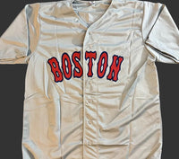 David Ortiz Autographed Custom White Red Sox Jersey -  TriStar COA