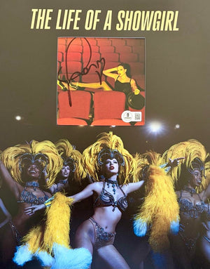 Taylor Swift matted, signed "Life of a Showgirl" CD Insert Photo 1 - Beckett COA and full LOA