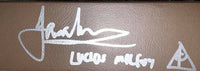 Jason Isaacs signed Lucius Malfoy wand w/character name and artwork (Harry Potter) - Official Pix COA