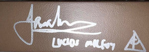 Jason Isaacs signed Lucius Malfoy wand w/character name and artwork (Harry Potter) - Official Pix COA