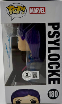 Olivia Munn Signed Funko Pop #180 Psylocke X-Men - Beckett COA