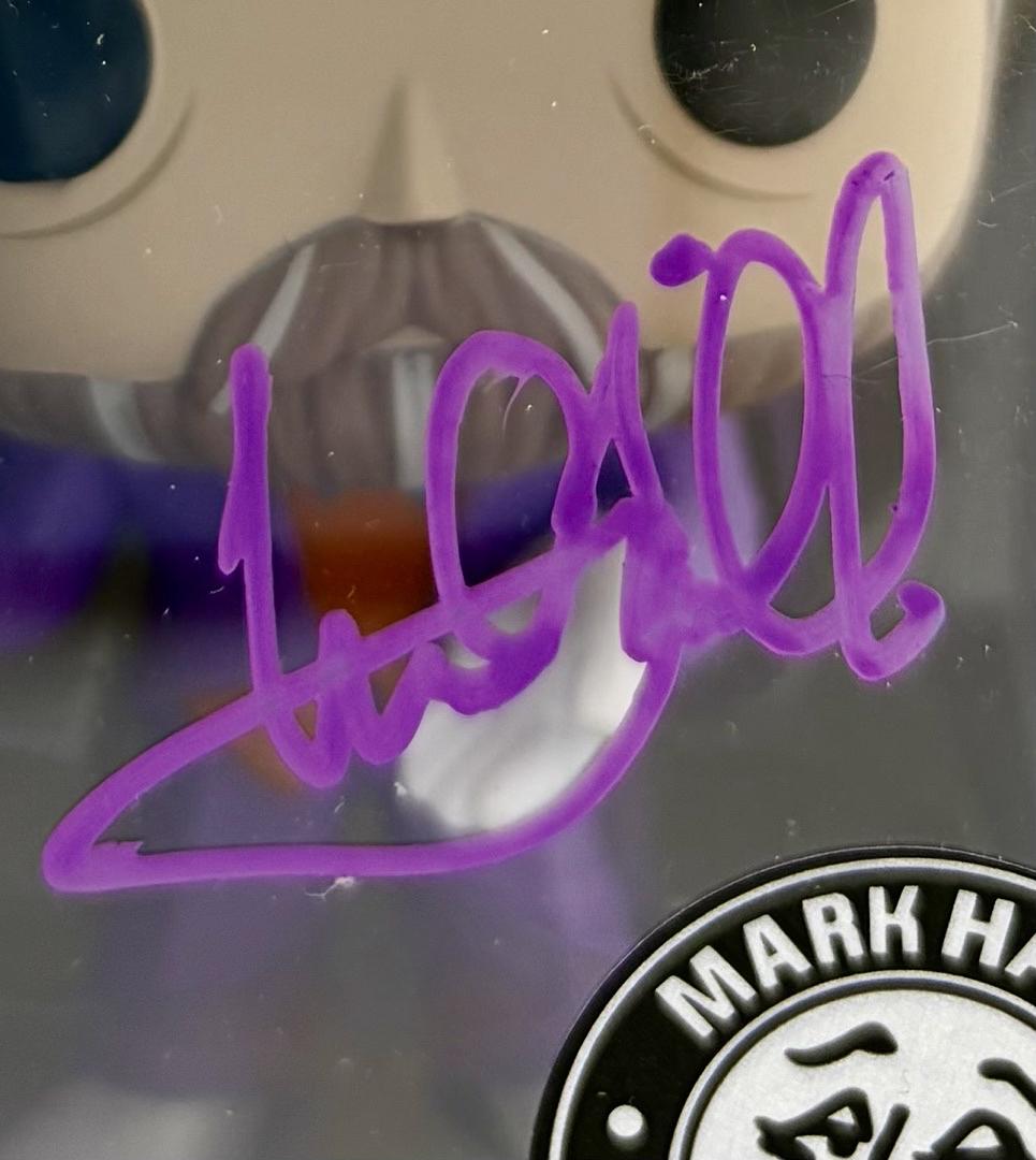 Mark Hamill Signed Funko Pop #28 Joker / Mark Hamill Exclusive - Official Pix COA