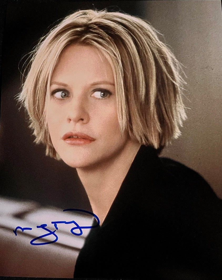 Meg Ryan signed 8x10 - Beckett COA