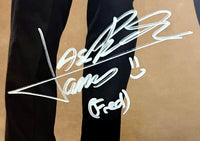 James & Oliver Phelps signed 11x16 w/character names (Harry Potter) - SWAU COA