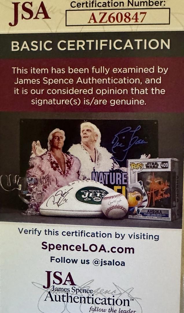 Stanley Tucci signed 8x10 (Conclave) - JSA COA
