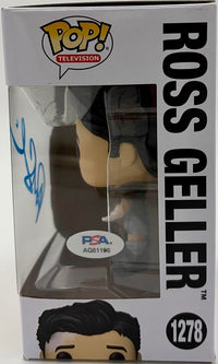 David Schwimmer signed "Ross Geller" Funko #702 (Friends) - *RARE* PSA COA