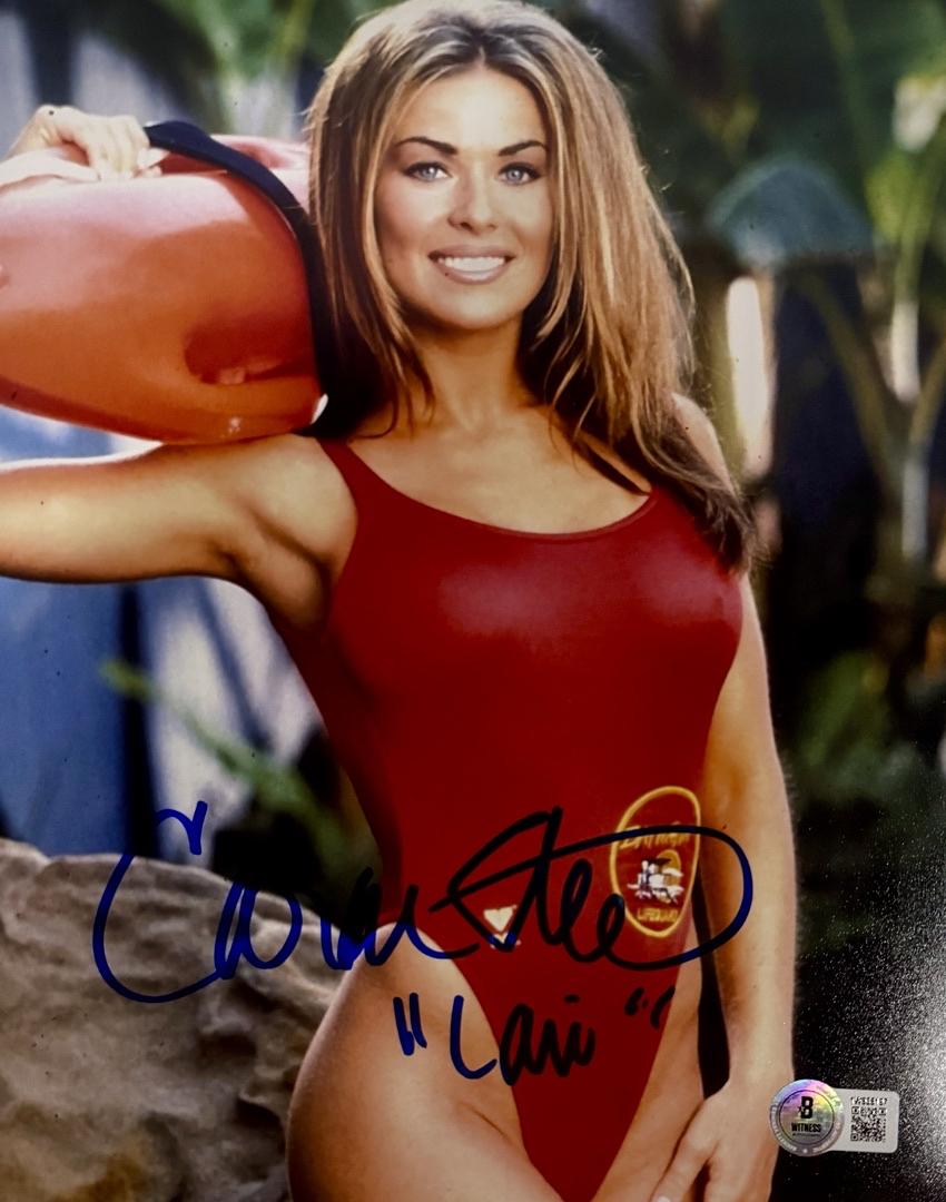 Carmen Electra Signed 8x10 Photo (Baywatch) w/Inscription  - Beckett COA