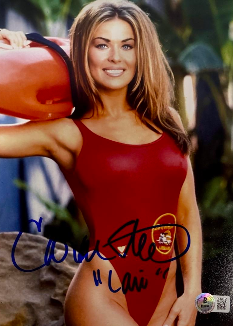Carmen Electra Signed 8x10 Photo (Baywatch) w/Inscription  - Beckett COA